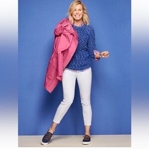 NWT Talbots Jegging Cropped Jeans, 14WP Plus Petite